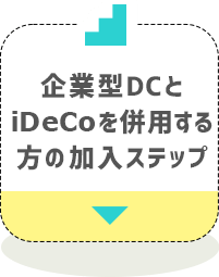 企業型DCとiDeCoを併用する方の加入ステップ